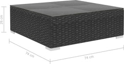 vidaXL-9-delige-Loungeset-met-kussens-poly-rattan-zwart