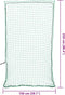 vidaXL - Aanhangwagennet - elastisch - touw - 2,5x1,5 - m - polypropeen - groen