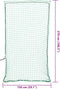 vidaXL - Aanhangwagennet - elastisch - touw - 2,7x1,5 - m - polypropeen - groen