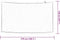 vidaXL - Aanhangwagennet - elastisch - touw - 2,7x1,5 - m - polypropeen - wit