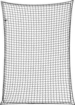 vidaXL - Aanhangwagennet - elastisch - touw - 3,5x2,5 - m - polypropeen - zwart