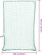 vidaXL - Aanhangwagennet - elastisch - touw - 3,5x2,5 - m - polypropeen - groen