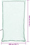 vidaXL - Aanhangwagennet - elastisch - touw - 3,5x2 - m - polypropeen - groen
