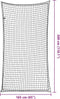 vidaXL - Aanhangwagennet - elastisch - touw - 3x1,65 - m - polypropeen - zwart