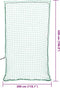 vidaXL - Aanhangwagennet - elastisch - touw - 5x3 - m - polypropeen - groen