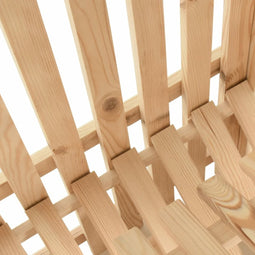 vidaXL - Aardappelkist - 50x50x80 - cm - massief - grenenhout