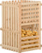 vidaXL - Aardappelkist - 50x50x80 - cm - massief - grenenhout