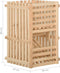 vidaXL - Aardappelkist - 50x50x80 - cm - massief - grenenhout