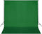 vidaXL Achtergrond chromakey 300x300 cm katoen groen