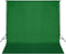 vidaXL Achtergrond chromakey 500x300 cm katoen blauw
