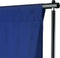 vidaXL Achtergrond chromakey 600x300 cm katoen blauw