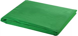 vidaXL Achtergrond chromakey 600x300 cm katoen groen