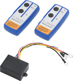 vidaXL - Afstandsbediening - voor - lier - 2st - met - ontvanger - draadloos