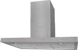 vidaXL Afzuigkap plat 900 mm roestvrij staal