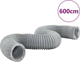 vidaXL - Afzuigslang - Ø20 - cm - 6 - m - PVC