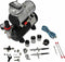 vidaXL Airbrush Compressorset met 2 pistolen