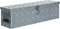vidaXL - Aluminium - kist - 110,5x38,5x40 - cm - zilverkleurig