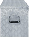 vidaXL - Aluminium - kist - 110,5x38,5x40 - cm - zilverkleurig