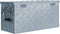 vidaXL - Aluminium - kist - 61,5x26,5x30 - cm - zilverkleurig