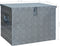 vidaXL - Aluminium - kist - 610x430x455 - mm - zilverkleurig