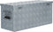 vidaXL - Aluminium - kist - 80x30x35 - cm - zilverkleurig