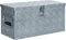 vidaXL - Aluminium - kist - 80x30x35 - cm - zwart