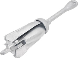 vidaXL - Anker - inklapbaar - 2,5 - kg - smeedijzer - zilverkleurig