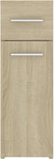 vidaXL - Apothekerskast - 20x45,5x60 - cm - spaanplaat - sonoma - eikenkleurig