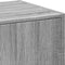 vidaXL - Apothekerskast - 30x41x118 - cm - bewerkt - hout - grijs - sonoma - eiken