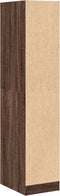 vidaXL - Apothekerskast - 30x41x144,5 - cm - bewerkt - hout - bruin - eikenkleurig