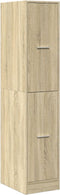 vidaXL - Apothekerskast - 30x41x144,5 - cm - bewerkt - hout - sonoma - eikenkleurig