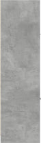 vidaXL - Apothekerskast - 30x41x144,5 - cm - bewerkt - hout - betongrijs