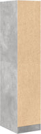 vidaXL - Apothekerskast - 30x41x144,5 - cm - bewerkt - hout - betongrijs