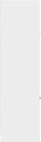 vidaXL - Apothekerskast - 30x41x144,5 - cm - bewerkt - hout - wit