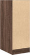 vidaXL - Apothekerskast - 30x41x77,5 - cm - bewerkt - hout - bruin - eikenkleurig