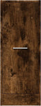 vidaXL - Apothekerskast - 30x41x77,5 - cm - bewerkt - hout - gerookt - eikenkleurig