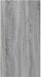 vidaXL - Apothekerskast - 30x41x77,5 - cm - bewerkt - hout - grijs - sonoma - eiken