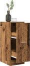 vidaXL - Apothekerskast - 30x41x77,5 - cm - bewerkt - hout - oud - houtkleurig