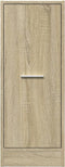vidaXL - Apothekerskast - 30x41x77,5 - cm - bewerkt - hout - sonoma - eikenkleurig