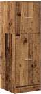 vidaXL - Apothekerskast - 40x41x118 - cm - bewerkt - hout - oud - houtkleurig