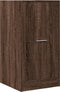 vidaXL - Apothekerskast - 40x41x77,5 - cm - bewerkt - hout - bruin - eikenkleurig