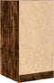 vidaXL - Apothekerskast - 40x41x77,5 - cm - bewerkt - hout - gerookt - eikenkleurig