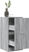 vidaXL - Apothekerskast - 40x41x77,5 - cm - bewerkt - hout - grijs - sonoma - eiken