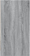 vidaXL - Apothekerskast - 40x41x77,5 - cm - bewerkt - hout - grijs - sonoma - eiken