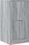 vidaXL - Apothekerskast - 40x41x77,5 - cm - bewerkt - hout - grijs - sonoma - eiken
