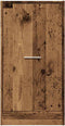 vidaXL - Apothekerskast - 40x41x77,5 - cm - bewerkt - hout - oud - houtkleurig