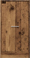vidaXL - Apothekerskast - 40x41x77,5 - cm - bewerkt - hout - oud - houtkleurig