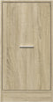 vidaXL - Apothekerskast - 40x41x77,5 - cm - bewerkt - hout - sonoma - eikenkleurig