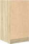 vidaXL - Apothekerskast - 40x41x77,5 - cm - bewerkt - hout - sonoma - eikenkleurig