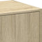 vidaXL - Apothekerskast - 40x41x77,5 - cm - bewerkt - hout - sonoma - eikenkleurig